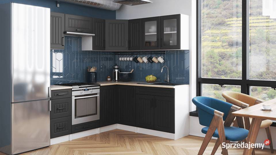 Kuchnia narożna ROTIZA DENIM MAT