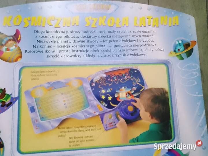 Elektroniczna książka Kosmiczna szkoła latania Łamigłówki, zagadki i gry Warszawa