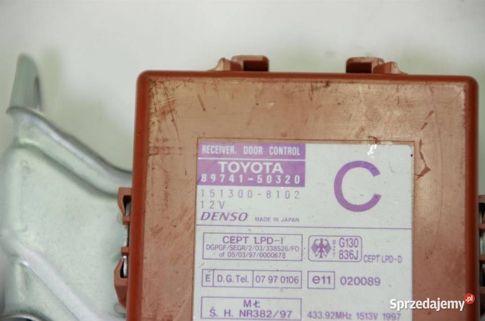 MODUŁ LEXUS LS400 8974150320 Pozostałe Lipno sprzedam