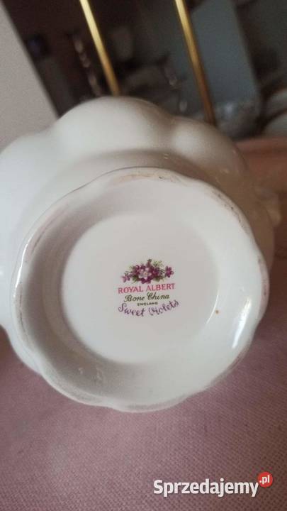 Dzbanek Royal Albert Sweet Violets Słodkie Gdańsk