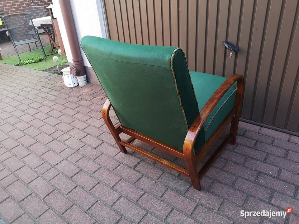 Stary Fotel ARTDECO Antyk Renowacji Okazja Swarzędz