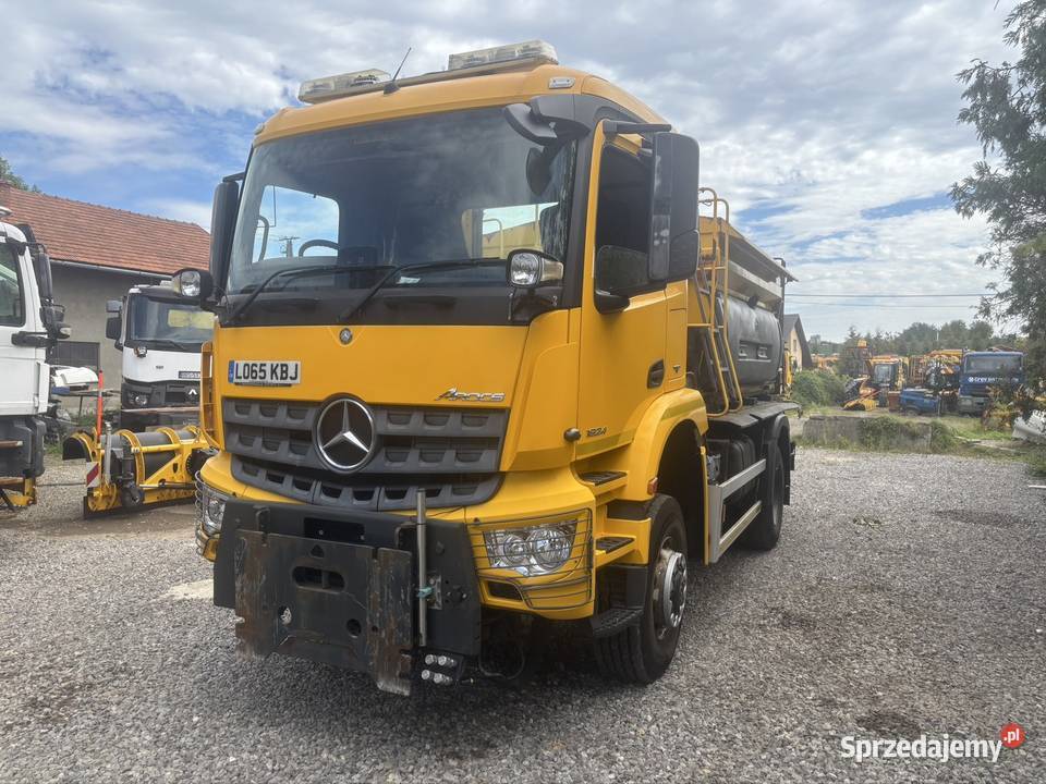 MERCEDES Arocs 1824 piaskarka Solarka 4x4 2016 blokada mostu podkarpackie