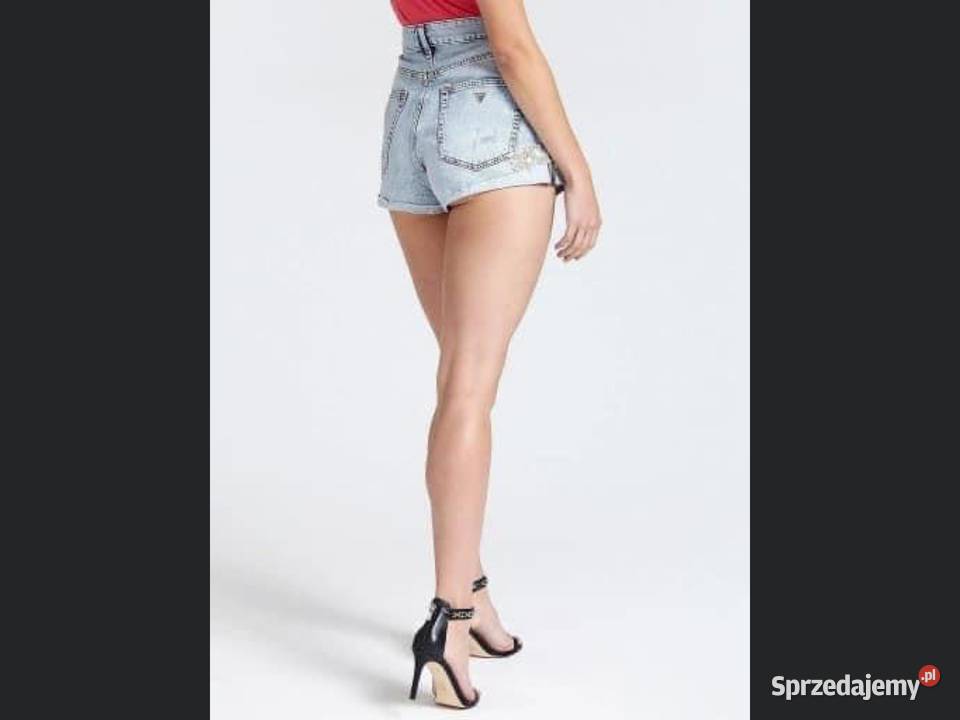 Spodenki Krótkie Jeans Damskie GUESS M Nowe Nowa Sól
