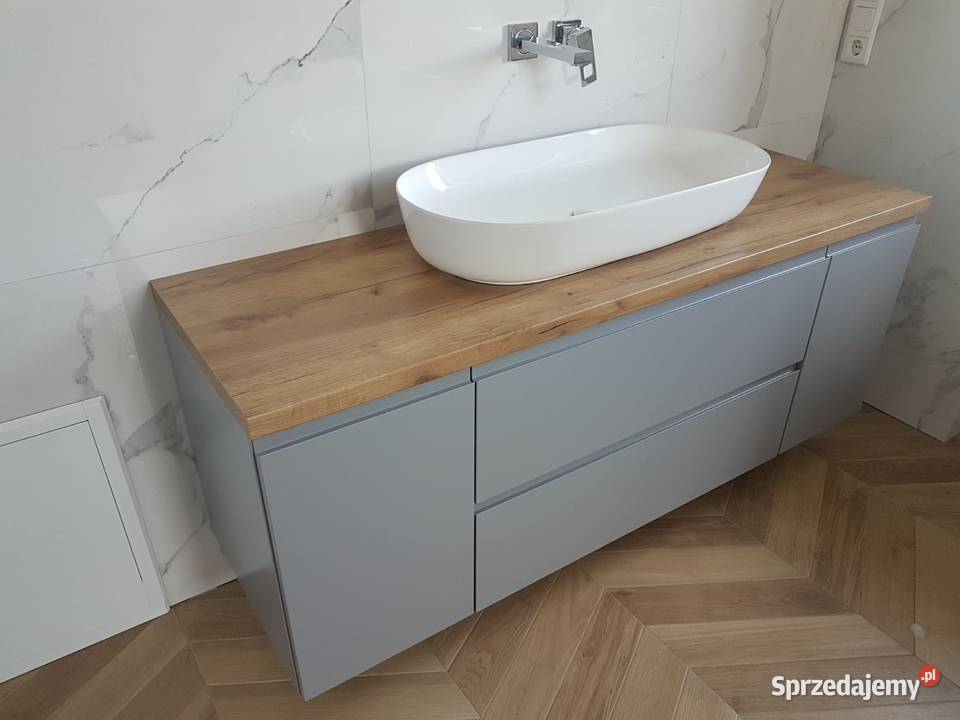 Szafka pod umywalkę laminowany blat dodatkowo 50cm sprzedam