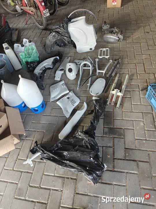 Motorowery RYS i ZAK w częściach Błotniki motocyklowe Zamość sprzedam