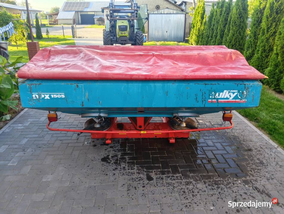 Rozsiewacz nawozów Sulky DPX 1505 nieuszkodzony mazowieckie Liwki Szlacheckie
