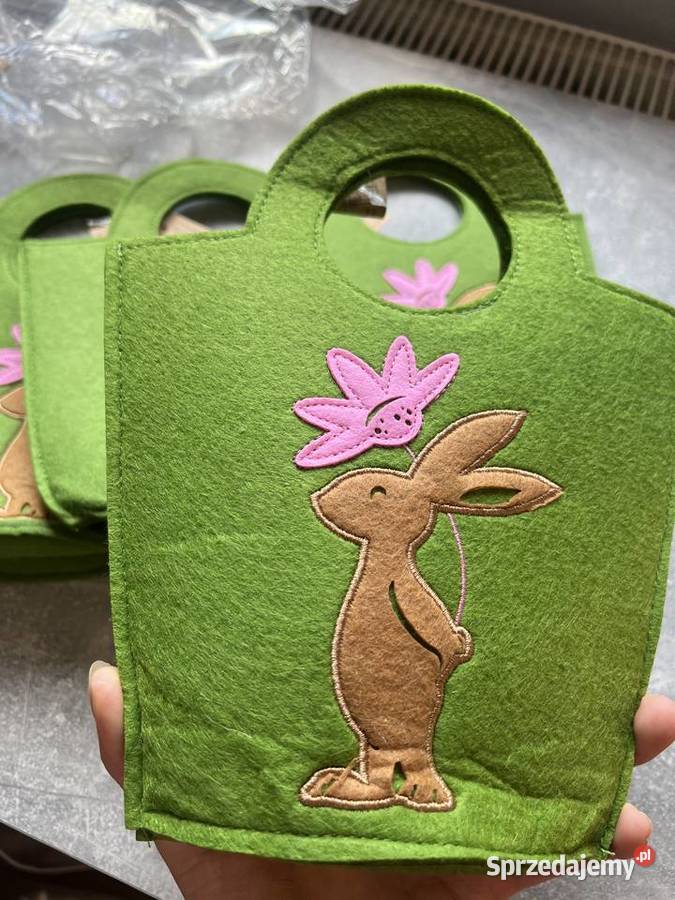 Filcowe torby torebki koszyczki dekoracyjne na podkarpackie Jasło sprzedam