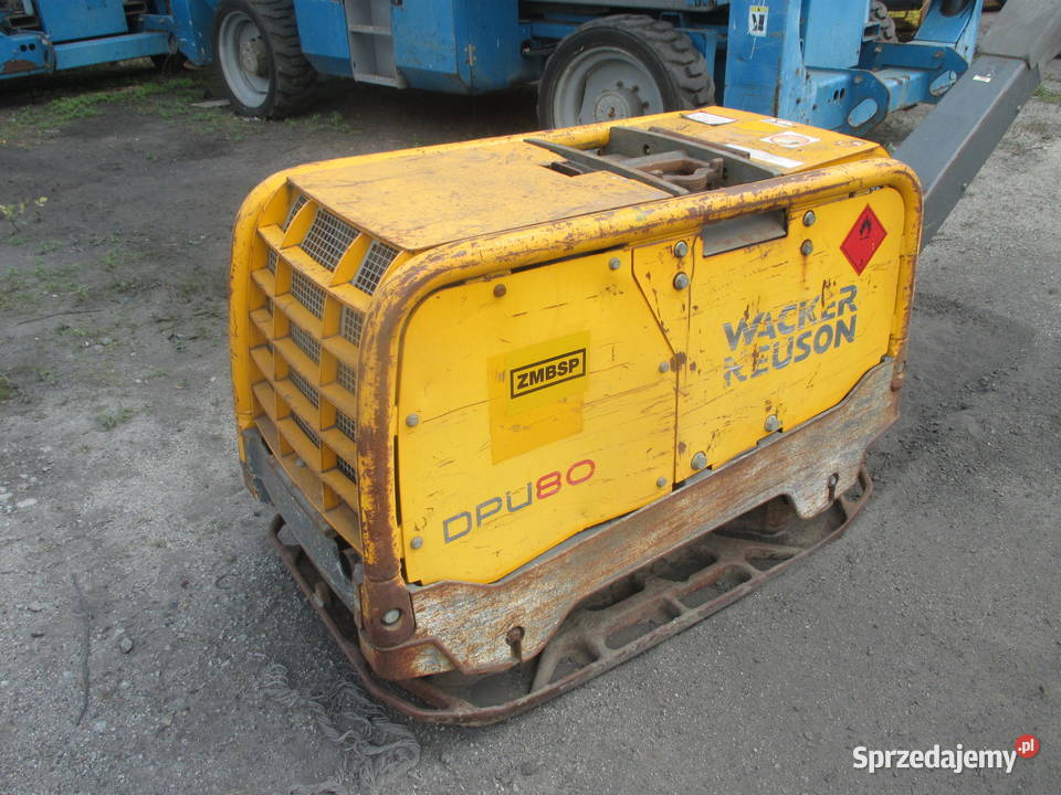 Zagęszczarka rewersyjna 750 Wacker Neuson DPU 80 wielkopolskie