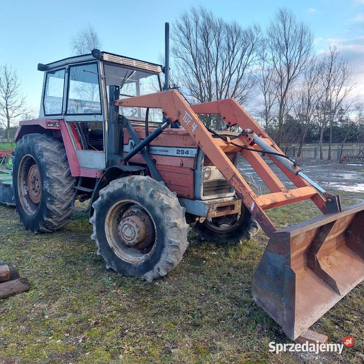 Ciągnik Massey ferguson 294 ładowacz Ursus 4514 Wodzisław