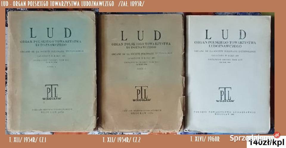 LUD Organ Polskiego Towarzystwa Ludoznawczego sprzedam
