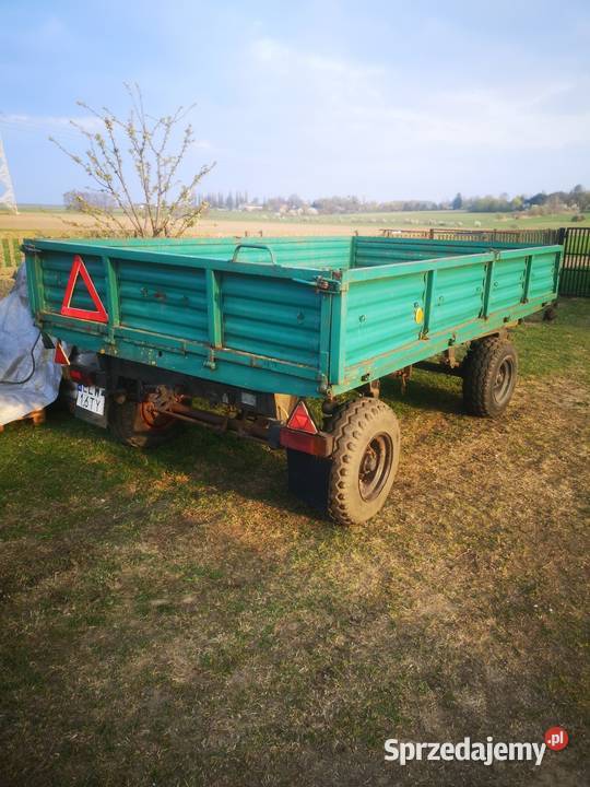 Przyczepa d46 sztywna Siewnik kosiarka rotacyjna