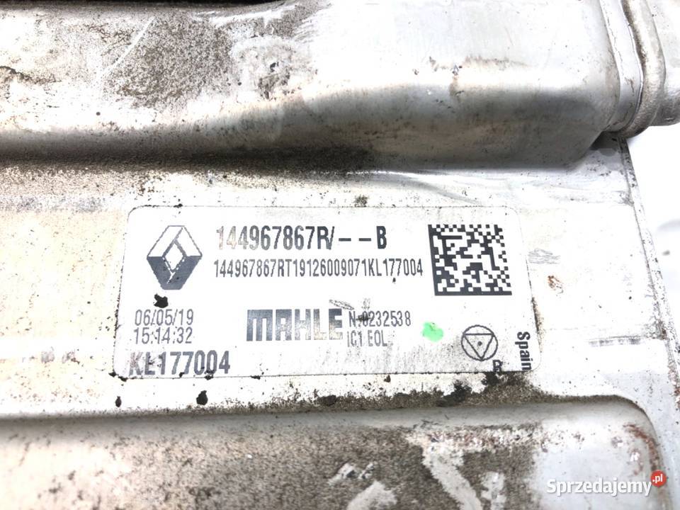 INTERCOOLER RENAULT MEGANE IV 144967867R 15 116