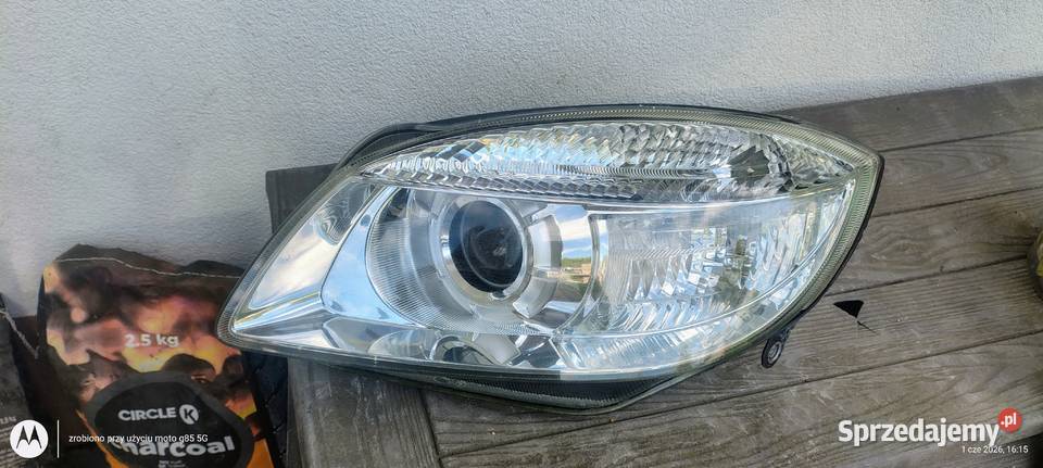Lampa reflektor kierowcy bi halogen Skoda Fabia osobowe