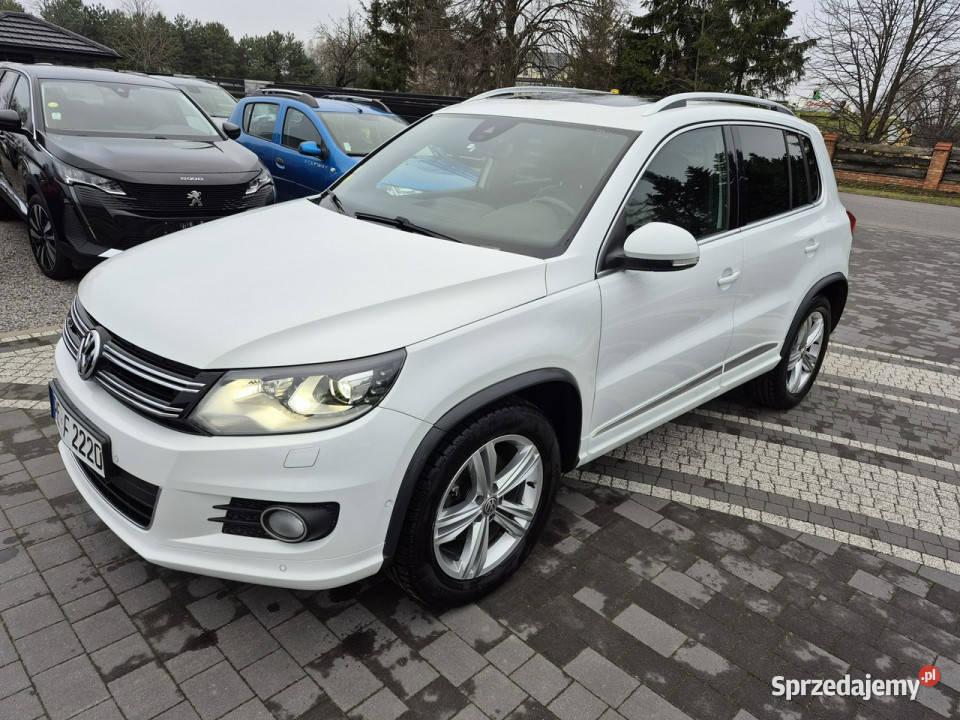 Volkswagen Tiguan xenon RLINE kamera 4X4 navi Drelów sprzedam
