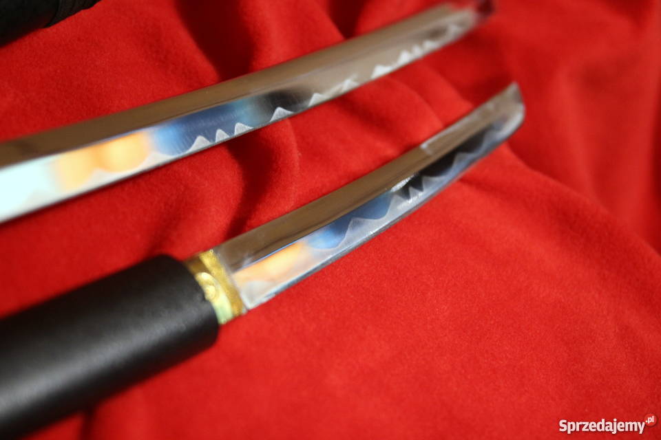 Japoński miecz wakizashi i sztylet tanto w podlaskie Sokółka
