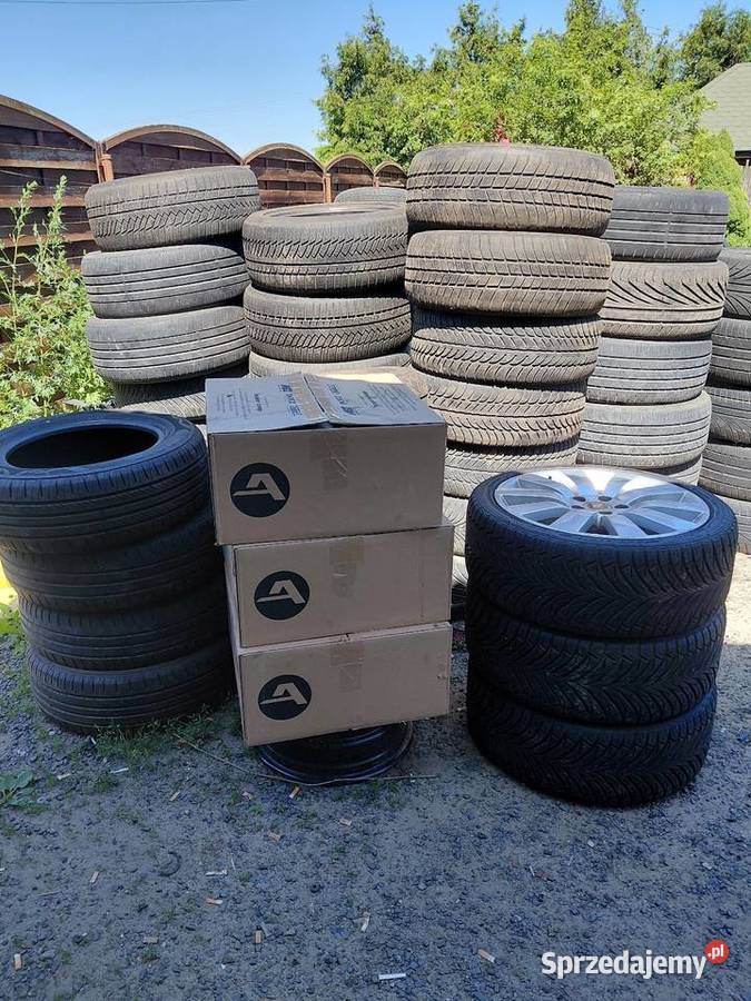 Opony używane różne rozmiary 40 sztuka Padniewko
