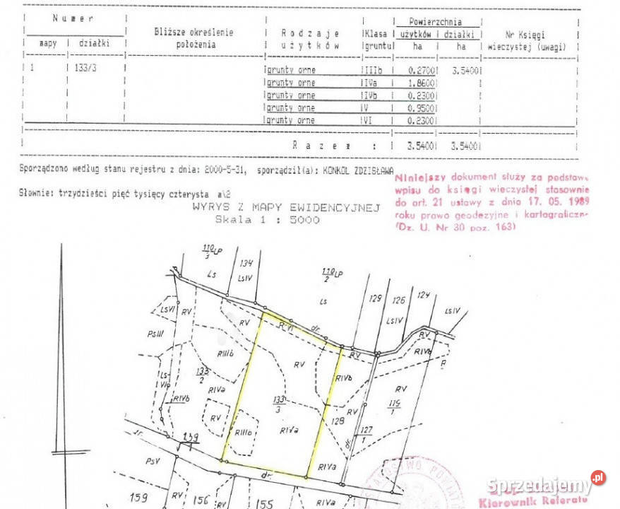 Ziemia Mierzyno 35400m2