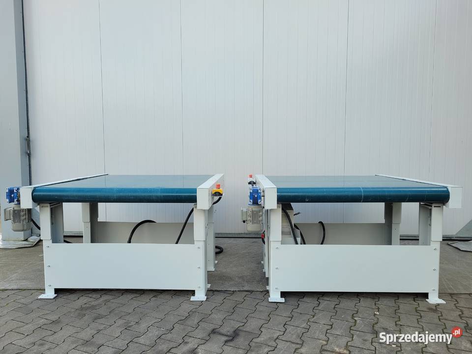 Stół podawczy i odbiorczy do szlifierki