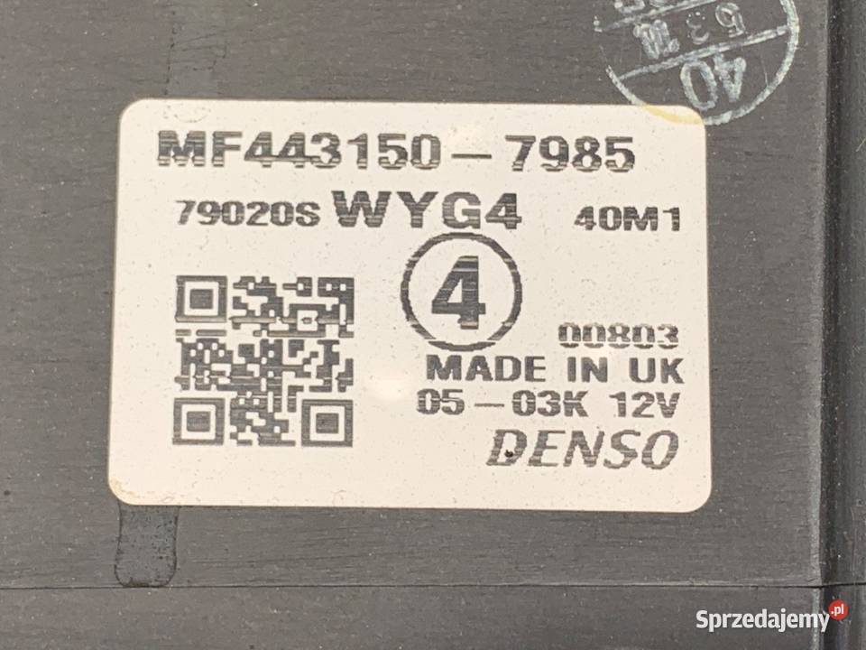 NAGRZEWNICA KOMBAJN HONDA CRV III MF4431507985 osobowe