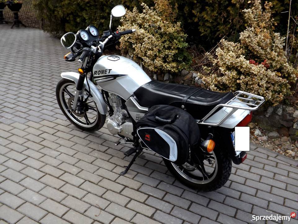 ROMET K 125 Sakwy 10 Kat B Zarejestrowany w Tra bagażnik Wodzisław