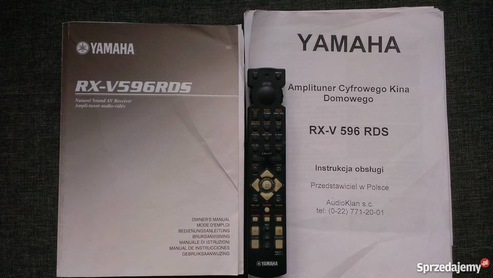 amplituner Yamaha RX-V596RDS Wrocław - Sprzedajemy.pl