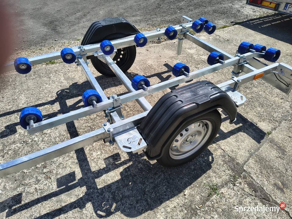 Przyczepa podłodziowaprofesionalna płozorolki Pozostałe Plewiska