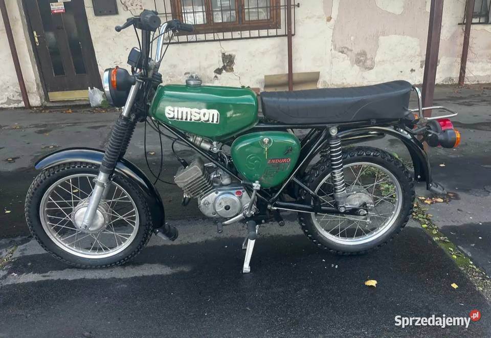 Simson S51 enduro ważne opłaty