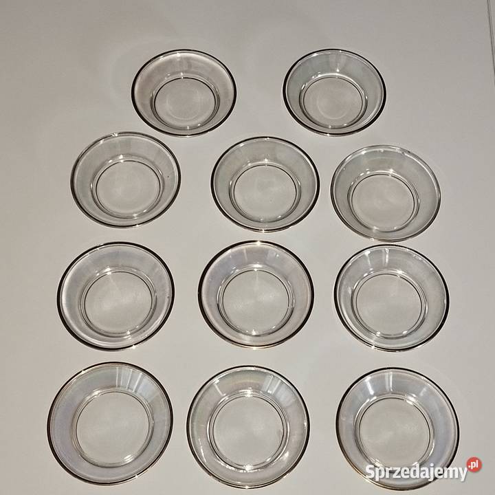 Zestaw 11 spodków PRL Warszawa