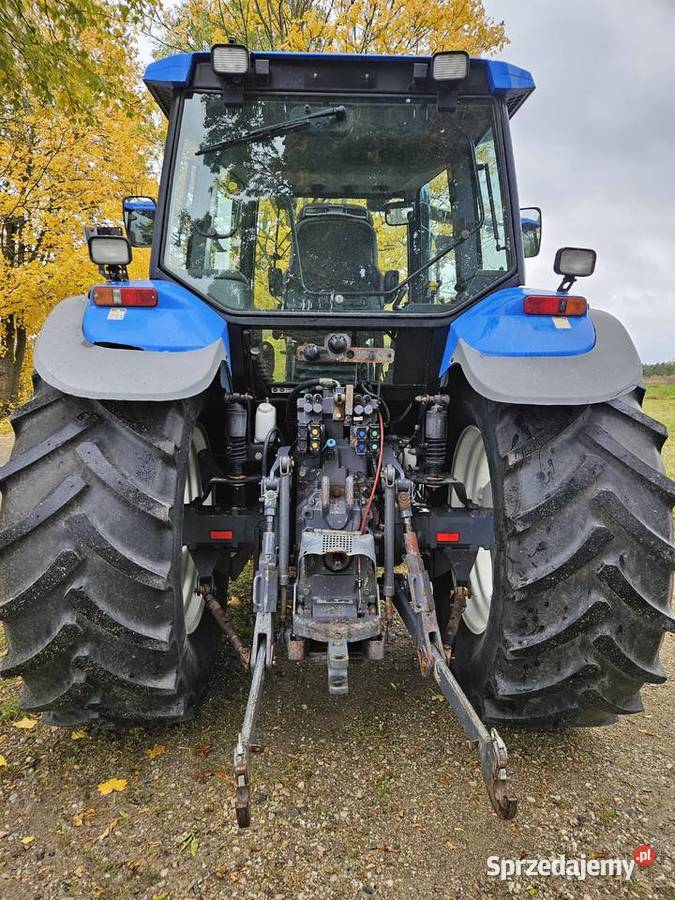 Ciągnik holland tm 125 tm ts Rolnictwo podlaskie Sejny
