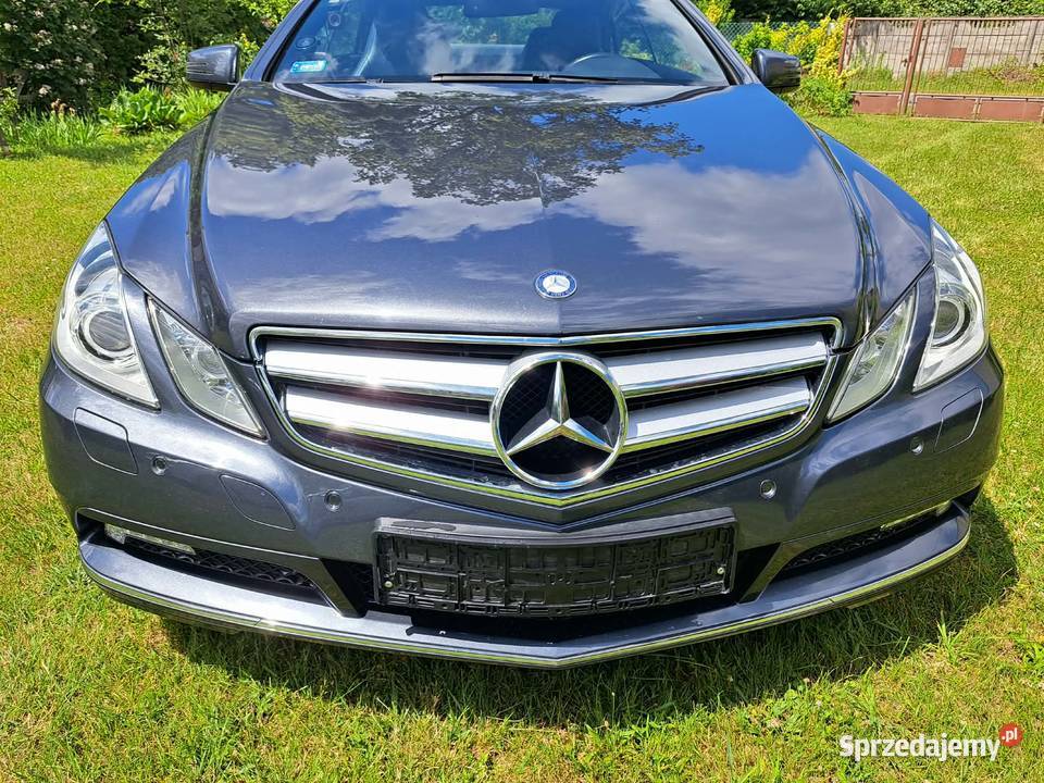 Mercedes E250 CDI coup zadbany serwisowany w ASO łódzkie Łódź