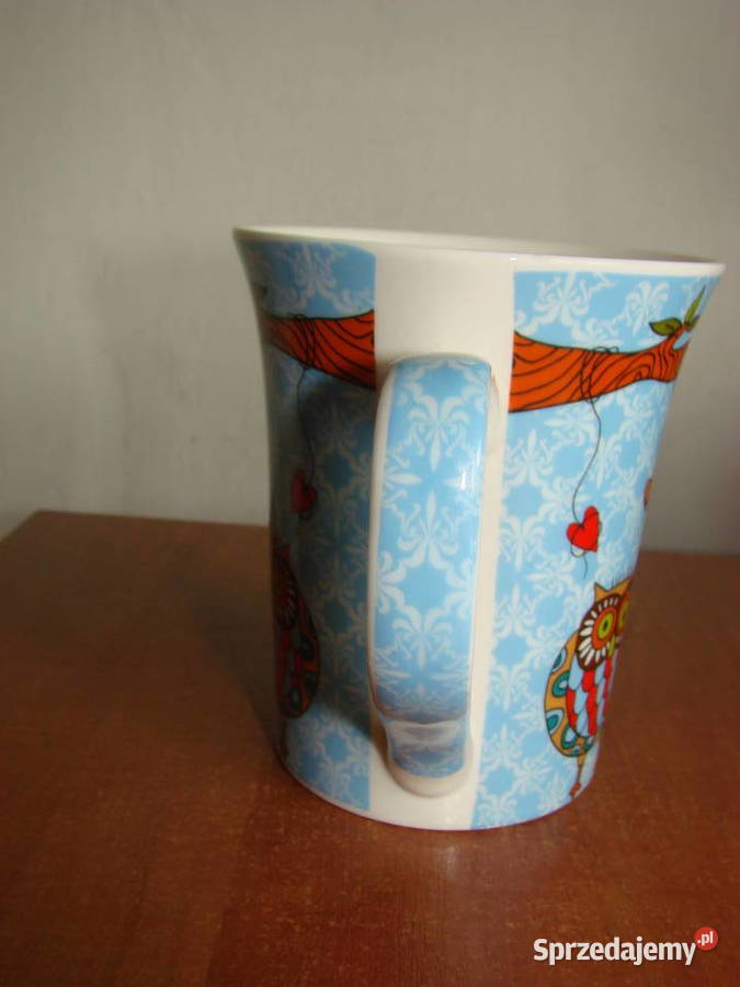 Sowy ceramiczny kubek Pruszcz Gdański sprzedam