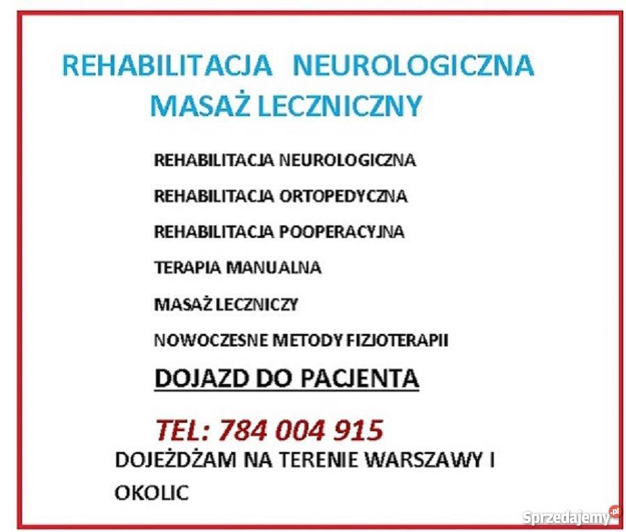 ReHaBiLiTaCjA Dzieci i Dorosłych Warszawa