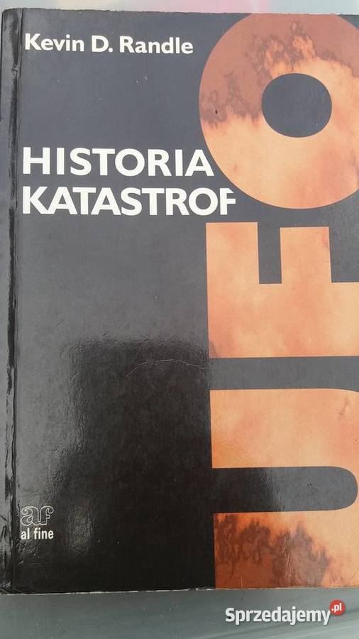 UFO historie katastrof Randle ezoteryka książki Warszawa