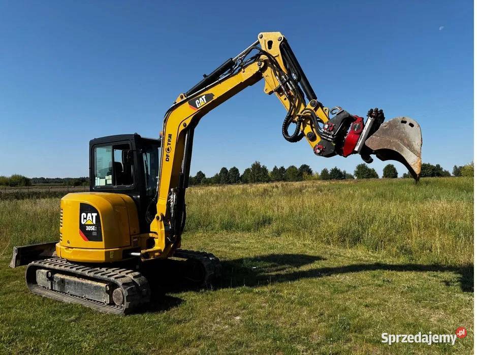 Koparka CAT 305E2 092018r Rototilt szczypce nowe Rok produkcji 2018 Żelków-Kolonia