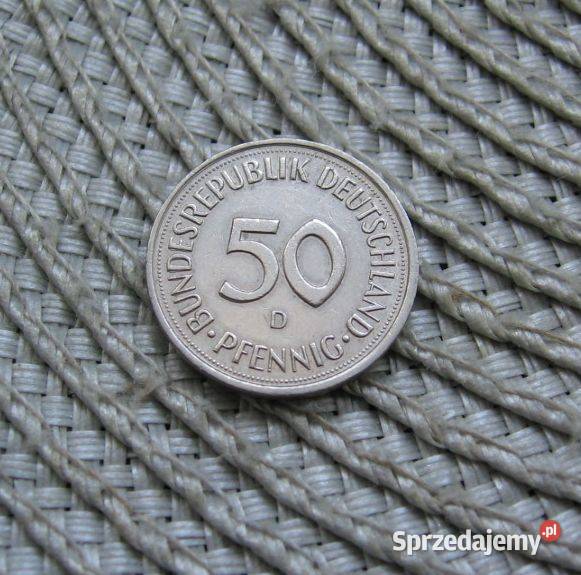 Niemcy 50 Fenigów 1990r D Kalisz