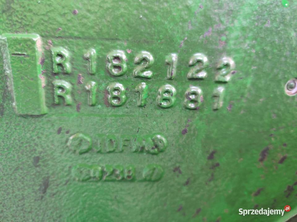Dyferencjał R182122 JOHN DEERE 7820 wielkopolskie sprzedam