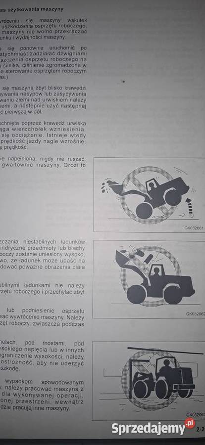 Instrukcja obsługi Komatsu WA5006 Oryginalna Antyki, Sztuka, Kolekcje wielkopolskie Swarzędz