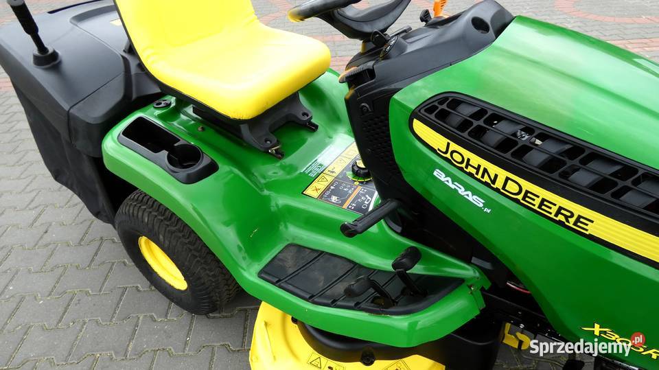 Traktorek kosiarka JOHN DEERE X305R Kawasaki 2 Traktorki Świnice Warckie