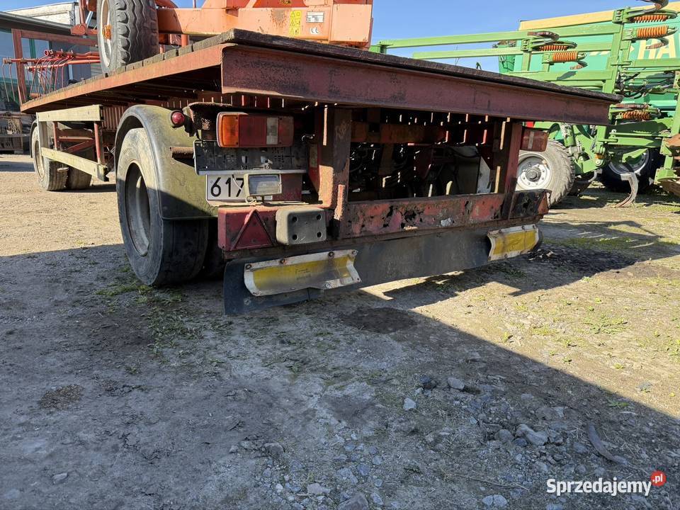 Huffermann przyczepa rolnicza zawieszenie resor nieuszkodzony