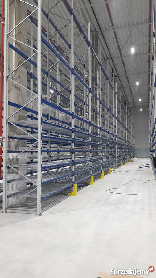 Regały magazynowe paletowe nowe i używane Wyposażenie firm Sochaczew wyposażenie