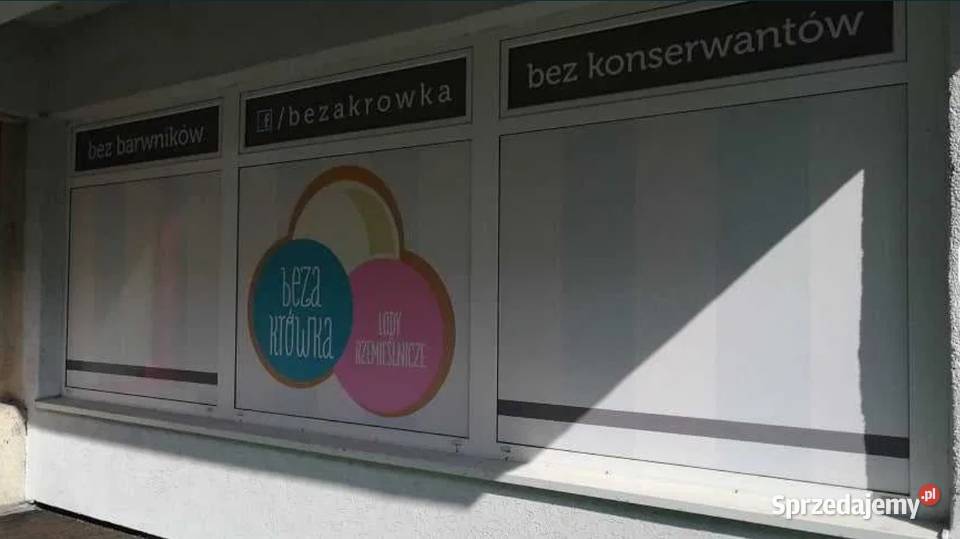 Witryna Aluminiowa drzwi sklepowe 548 x 195 Warszawa sprzedam