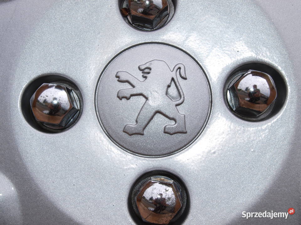 Pełgeot kołpaki 15 oryginalne komplet 4 sztuki Kołpaki