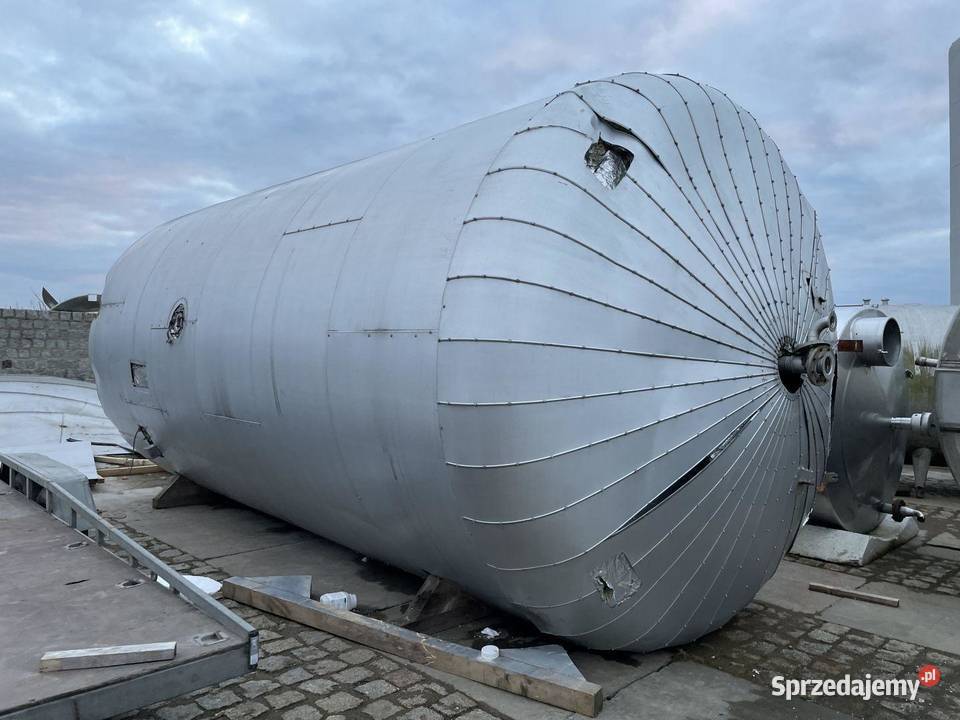 Zbiornik ze stali nierdzewnej izolowany 30m3 Wtelno