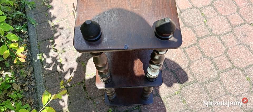 Ładna stylowa etażerka Vintage Warszawa