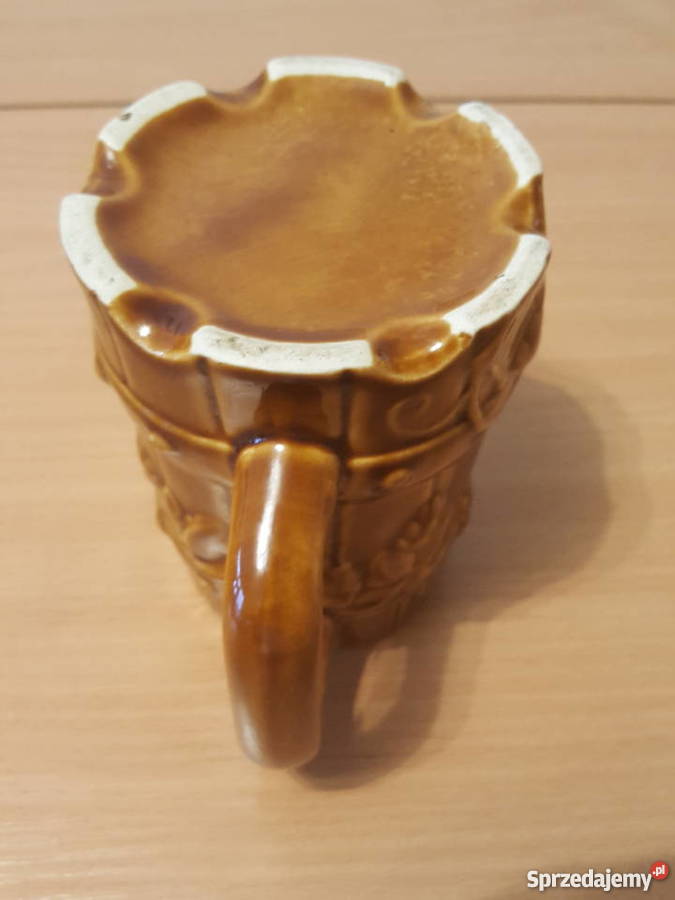 KUFEL kamionkowy do piwa kamionka z PRL z wielkopolskie