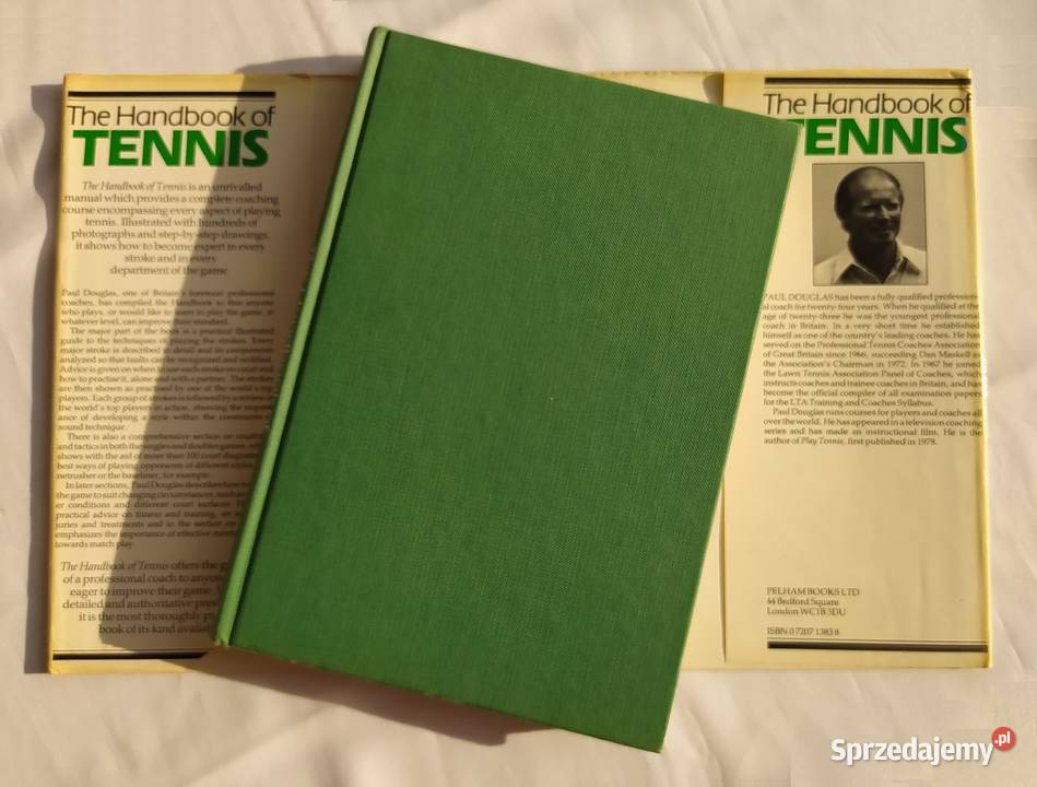 The Handbook of Tennis Paul Douglas Rok wydania 1982 Hajnówka sprzedam