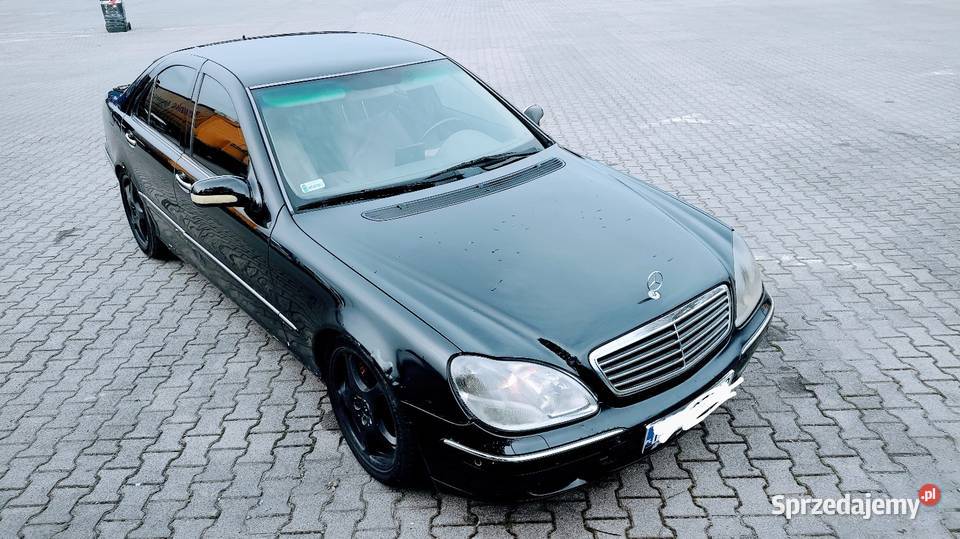 Mercedes S320 w220 V6 M112 LPG światła przeciwmgielne dolnośląskie Środa Śląska