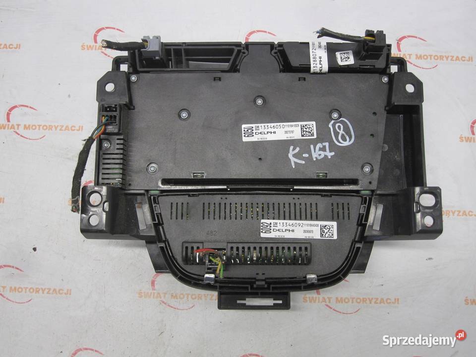 ASTRA J 12r panel radia klimatyzacji 13346092