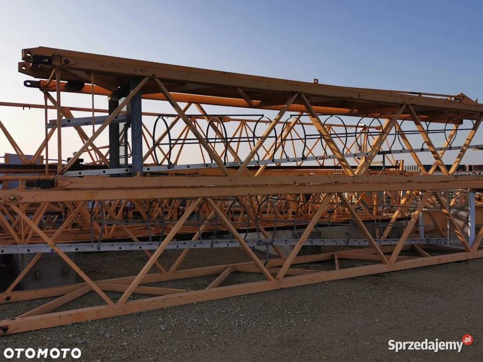 Żuraw wieżowy górnoobrotowy Potain MD 125 Ligota Piękna