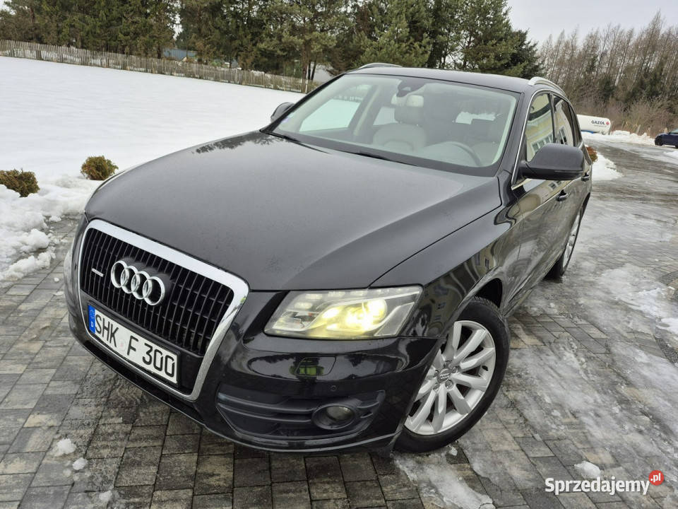 Audi Q5 xenon led navi chromy KAMERA ładny hybryda Drelów